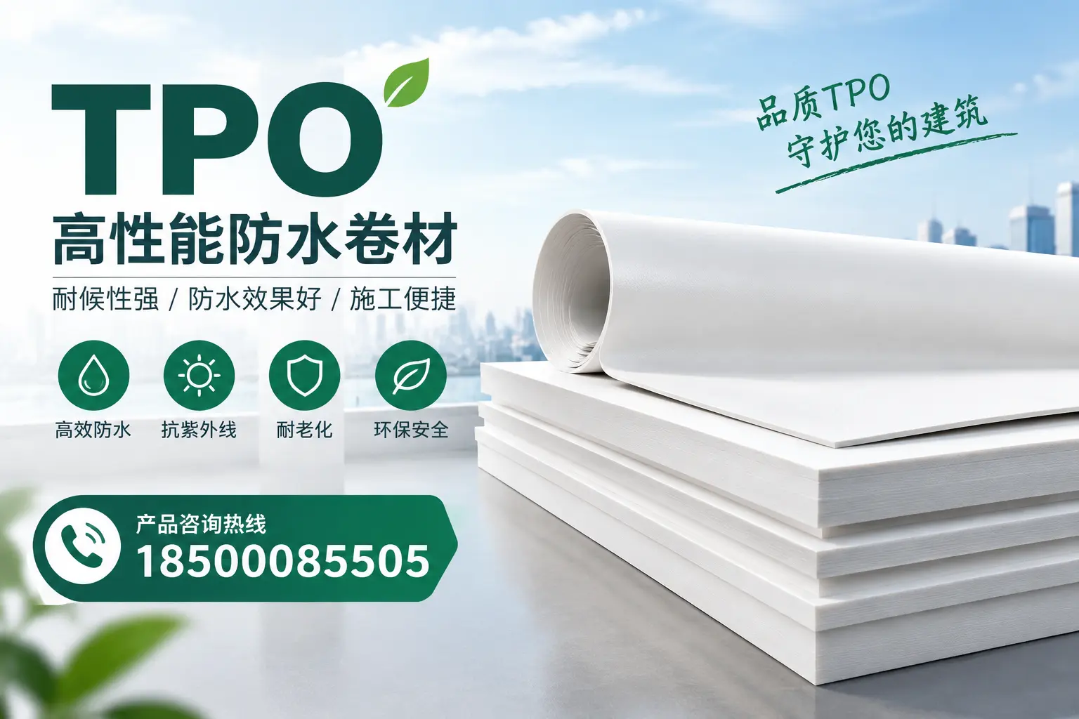 选择tpo材料时的注意事项，避免安康企业常见误区